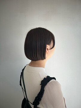 セダクション 道後樋又店(Seduction) 松山市/10代/20代/30代/40代/クセを活かすミニボブ