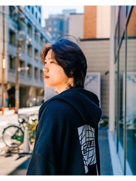 カフ(CAF) CAF河内　メンズカット　メンズロング　大阪　心斎橋