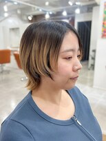 シーバイトリコ 市川(SEA by tricot)&nbsp;前髪なしウルフボブ