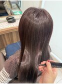 【艶ロング】秋の柔らかパープルカラー