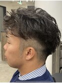 スパイキーショート/ジェットモヒカン/ショートバング/men's