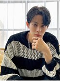 ニュアンスパーマフェザーショート×刈り上げセンターパート