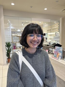 マージュ ギンザ(marju GINZA) くせ毛をを活かしたボブ