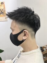 ラックセカンドスペース(LUCK 2nd SPACE)&nbsp;【フェードスタイル】モヒカンショート