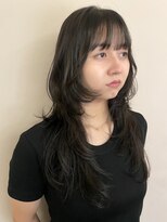 ルル 表参道(lulu.) ミディアムヘア/レイヤーカット/顔周りカット/髪質改善/縮毛矯正