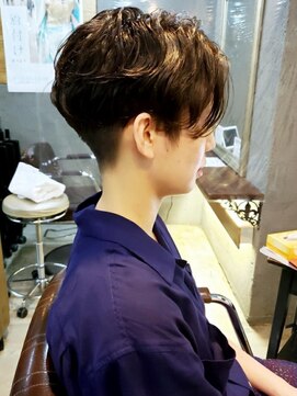 クレメント サロン ブル(Clement Salon Bull) 【松戸BULL】サロンスタイル☆マニッシュカーリーヘアー