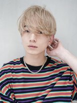 ギークス(GEEKS)&nbsp;【GEEKS渋谷】ラウンドマッシュ/ブロンド/ミルクティーベージュ