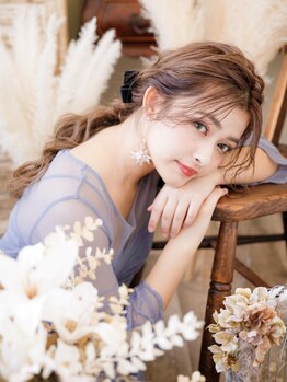 シャルメ 東京駅前(CHARMER)の写真/人気ヘアセットサロンCHARMERが東京駅徒歩5分にOPEN![巻き下ろし¥1500/ヘアセット¥2000］