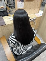 ヌープヘアーアイス(NUUP.hair ici)&nbsp;【透明感美髪】柔らかロングストレート美仕上げ◎/秋冬スタイル