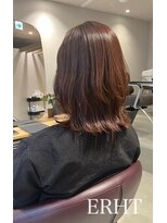 エルト 大通店(ERHT) オレンジブラウン×くびれレイヤー【札幌/大通/ERHT】