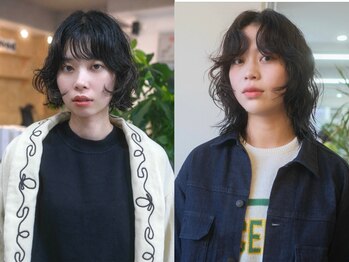 ジュール(JOULE'S)の写真/くせ毛風パーマでナチュラル&抜け感ヘアに。ショート・ミディアムも柔らかく仕上げる【名古屋/伏見】