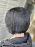 インナーカラー×ブルーパープル