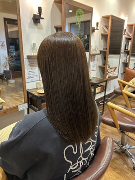 アソビ(asobi) 【asobi】ロング×オリーブカラー