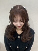 ラヴィズム 名駅店(LUVISM)&nbsp;ヘーゼルベージュ/ブリーチなしダブルカラー/アレンジ/yuria