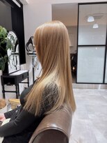 カットインリコ(CUT IN Rico)&nbsp;ロングヘア&ミルクティベージュ