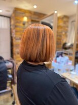 アロマ ヘアー ルーム 新宿3号店(AROMA hair room) オレンジカラー/ゴールデンオレンジ/高発色/オレンジベージュ