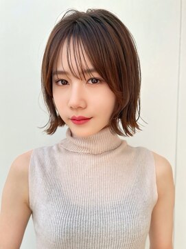 レディ 表参道(Lady) 大人ボブ切りっぱなしボブレイヤーボブ外ハネボブくびれボブ