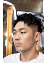 ふらっぷ ツーブロッククラッシュショート