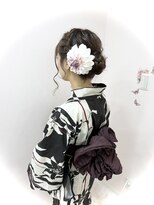 ルート(Ru-t)&nbsp;浴衣着付け＋ヘアセット(ふわふわシニヨン)