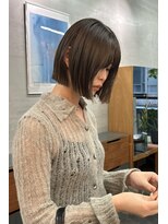 ニール 名古屋 伏見 丸の内(NEELU)&nbsp;【RIE】ぷつっとボブ