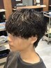 《学割U24》メンズカット+メンズパーマ ￥16500→￥10500