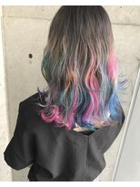 サニーグレイス シエリー(SUNNY GRACE × Cherie) フレンチボブ ワンサイドショート ブランジュ ダブルバング