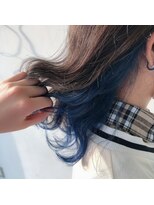 テクライズ 豊橋店(TECHRISE)&nbsp;サファイアブルーインナーカラー