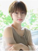 ナチュラル奥行きショート