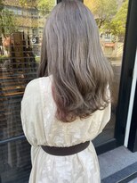 アトラ ハッピーヘアライフ 昭和町店(attra happyhairlife)&nbsp;デザインカラーミルクティーベージュ【attra】昭和町/天王寺