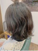 ゆるめふんわりパーマ