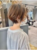 #すきバサミ無し #ショートヘア #くびれショート