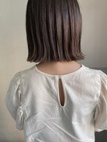 キャンバス バイ ネオリーブ 横浜西口(Canvas by neo.)&nbsp;ぱつっと ぶつ切りボブ  結べるボブ 【sk】