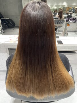 ジンジャー(GINGER) 髪質改善×トリートメント×サラ髪×艶髪