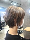 コンパクトショートボブ