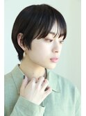 ナチュラルカラー似合わせカット　ショート