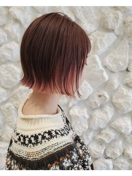 モアナバイヘッドライト 小田原店(Moana by HEADLIGHT) Moana＃インナーカラー#ショートボブ