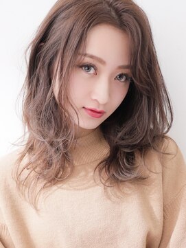 ウィズ 市原店(Wiz) ラフパーマ×アッシュベージュカラー