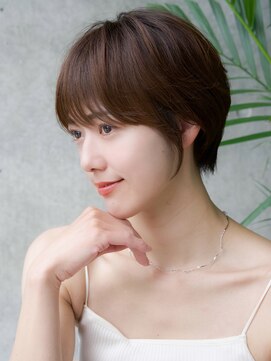 エインアンリー 表参道(AIN.ANLY.) 前髪あり大人ショート20代30代40代【AIN.表参道】川原大地