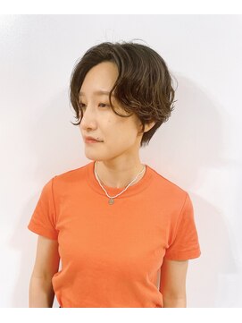 アトリエ オーツー(atelier O+O) ハンサムショートにパームをり