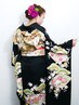 ヘアセット＋着付け￥11,000→￥9,900(飾り帯は＋5500円)成人式別
