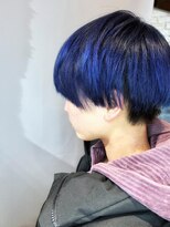 イロヘア アンジョウ(ilo.hair anjo)&nbsp;2ブリーチ！ラベンダーブルー！！