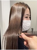 【うる艶ロング】ドライヤーのみで仕上げる縮毛矯正20代30代40代
