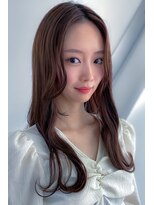 ルージュバイグルーブ(rouge.by.groove)&nbsp;韓国風ショコラピンク#韓国風カラー#韓国風カット#宇都宮韓国風