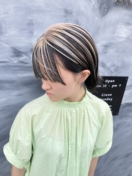 ウル(ulu.) ホワイトベージュ◎アンブレラカラー◎