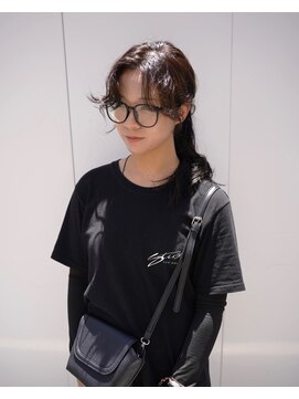 ヒカリス 東三国(HIKARIS) 笑顔溢れるロングパーマ/黒髪ロング/ヘアアレンジ/パーマ