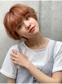 【吉祥寺/見坊智美】ハイトーンふんわりショートボブ