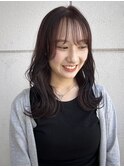透明感ラベンダーカラー