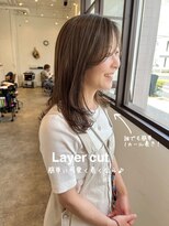 トイズファクトリー(Toys Factory)&nbsp;柔らかいベージュカラー×ナチュラルレイヤー♪