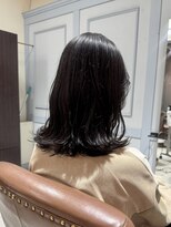 バム 名古屋栄店(BAMM) ヘアドネーションでミディアムスタイル【坂根】