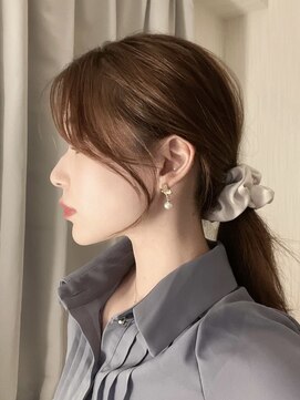 ユニ 表参道(uni) #20/黒髪/ボブルフ/ネビージュ/小顔/ワンレン/髪質改善/表参道